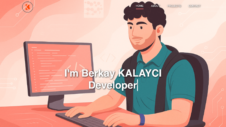 Özel Tasarım Kişisel Web Sitesi