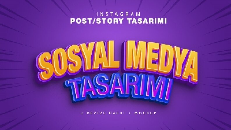Instagram post/ story tasarımı