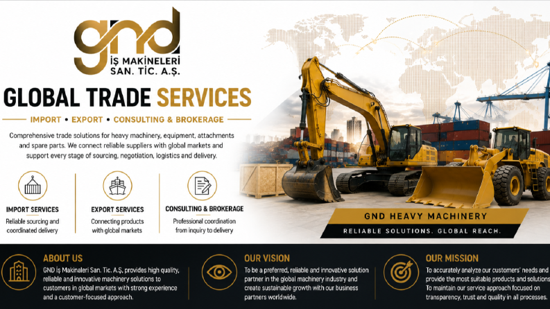 GND İş Makineleri – Sosyal Medya Tasarımları