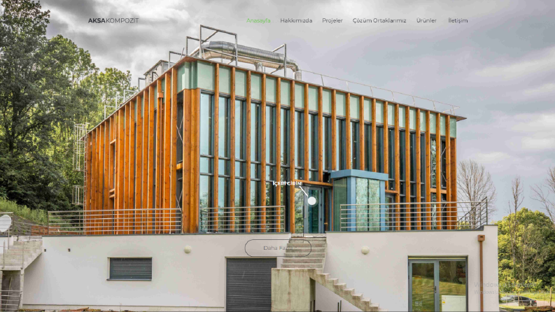 Aksa Kompozit Web Sitesi