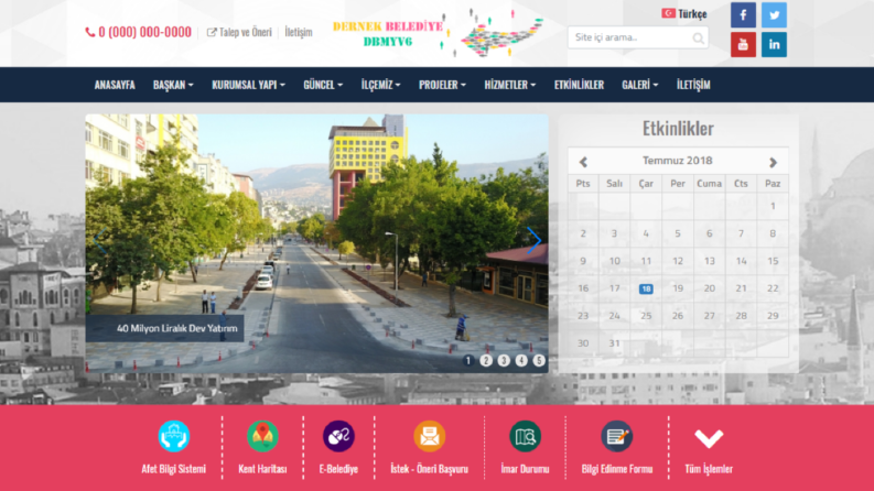 Dernek Belediye Yazılımı