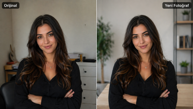 arka plan değiştirme hizmeti