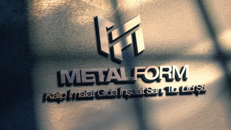 Metal Form Konsept Logo Tasarımlarım