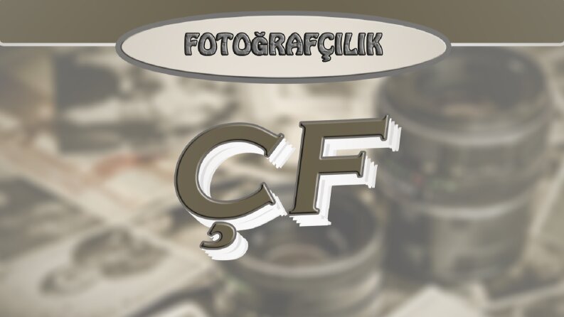 Fotoğrafçılık Logo Tasarım 