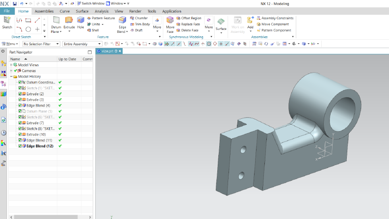 Siemens NX 3D Tasarım