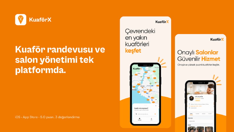 KuaförX: Kuaför Randevu & Salon Yönetim Platformu