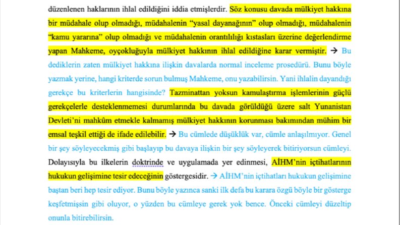 Makale özetinin düzeltilmesi