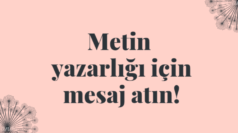 İş örneğim
