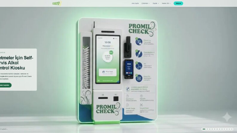 PromilCheck — Hareketli ürün deneyimi
