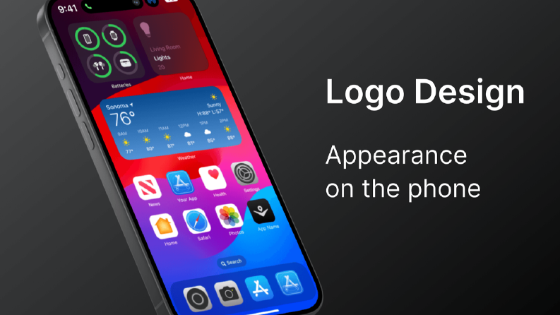 App Logo Tasarım Örneği