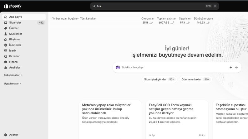 Shopify Mağaza Oluşturma - Meta Reklam Ölçekleme