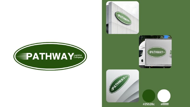 Pathway Logictics Company - Logo ve Mockup Tasarımı