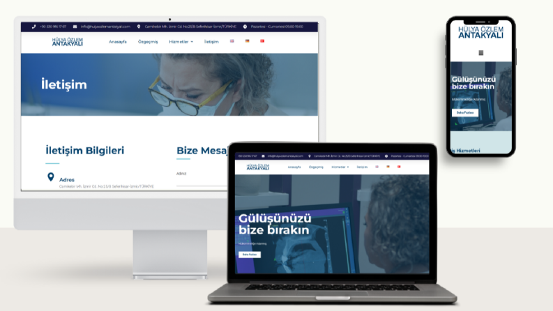Diş Hekimi Web Sitesi (Çok Dilli)