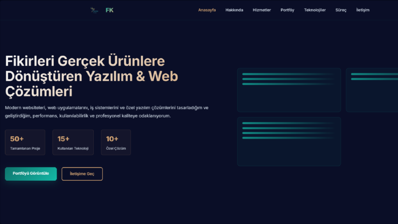 Fatih Kuş | Kişisel Web Sitesi
