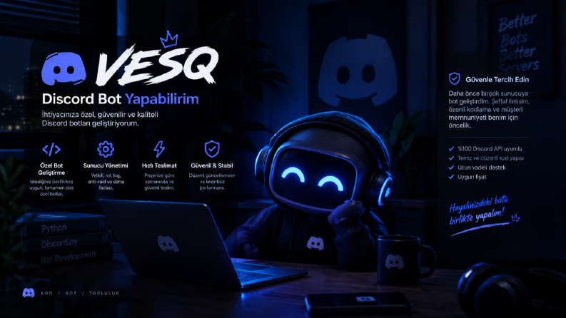 Discord bot geliştirme