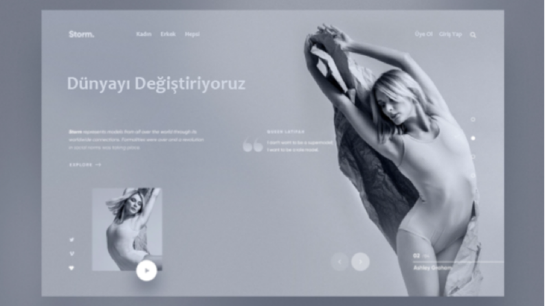 Model Ajansı – WordPress Web Sitesi