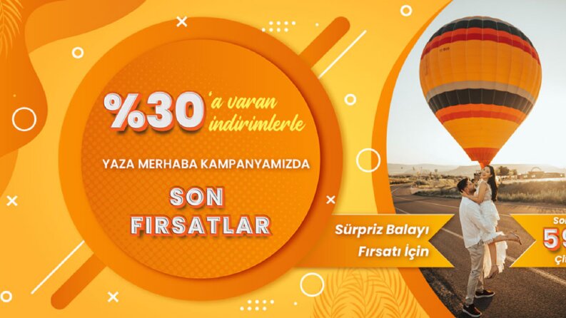Balayı Çiftleri Yaza Merhaba Kampanyası