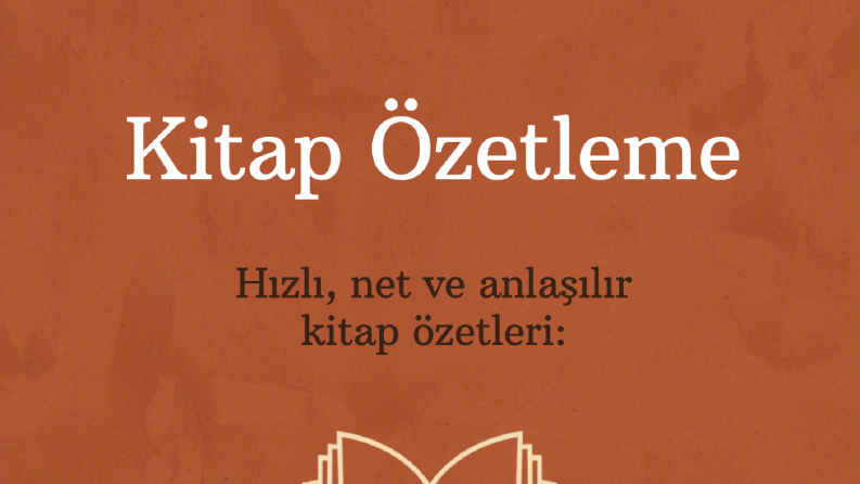 Makale, Rapor, Kitap Özetleme