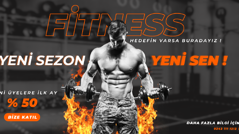 Gym Banner Çalışması 