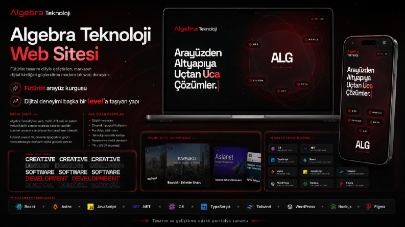 Özel Tasarım Web Sitesi Portfolyom