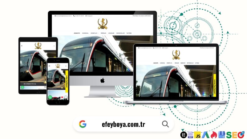 Efey Endüstriyel Boya - Web Tasarım
