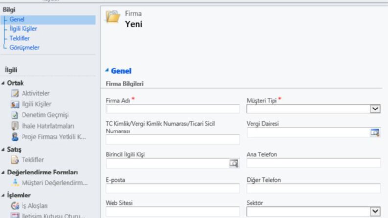 CRM-NAV-SAP-AMAZON-MEDİTEK sistemlerine veri giriş işlemleri