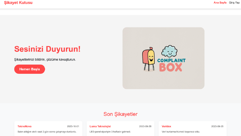 ŞikayetVar Klon Site