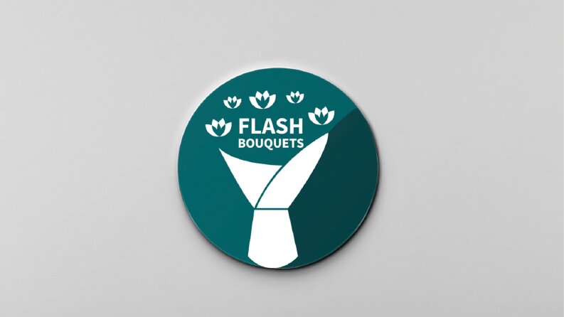 JZ & Flash Bouquest logo tasarımı
