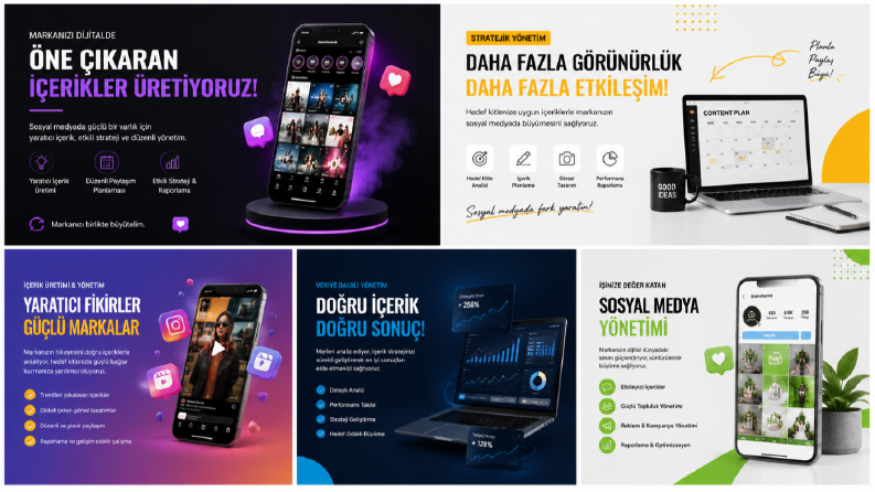 Sosyal Medya Yönetimi - İçerik Planlaması