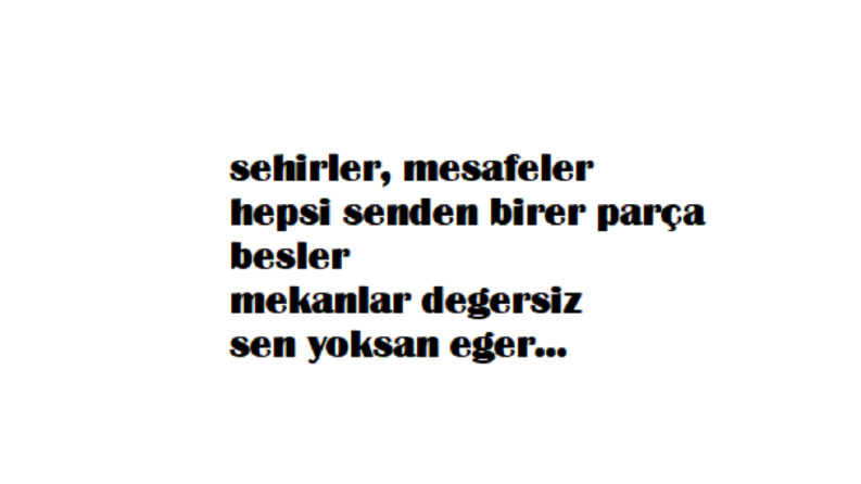 İş örneğim