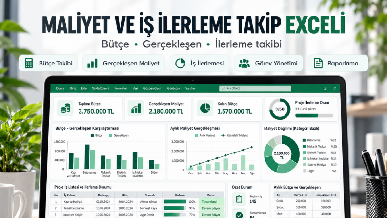  Maliyet ve İş İlerleme Takibi