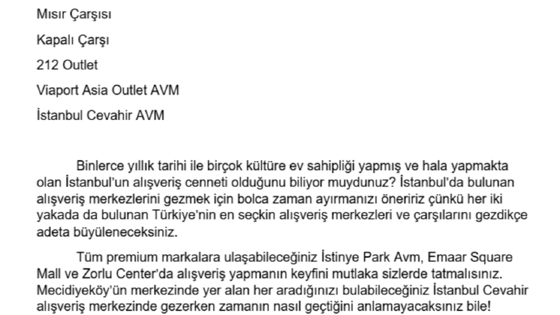 Afiş Çalışması