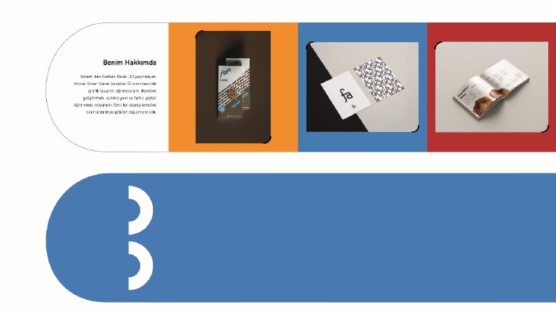 Akordiyon Kitapçık Portfolyo Tasarımı - Proje Ödevi