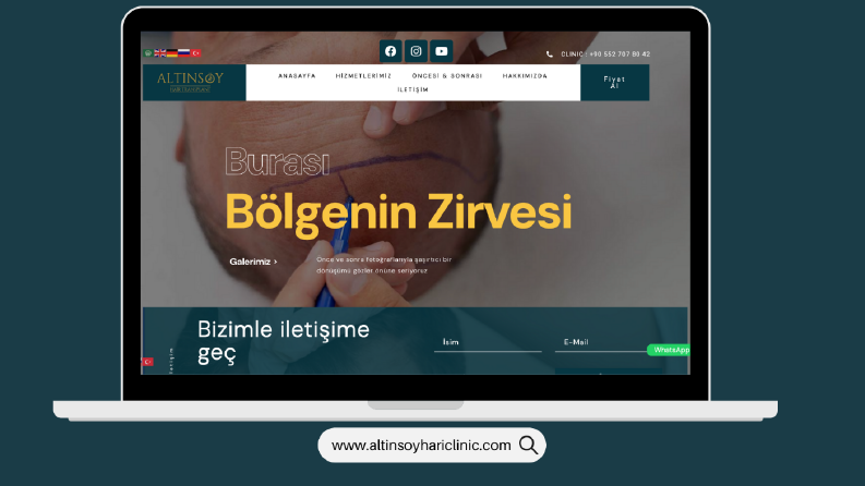 Altınsoy Hair Clinic Web Sitesi