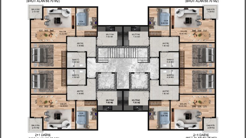 Photoshop Plan Rendering