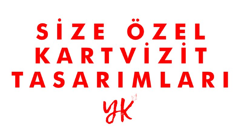 Kartvizit ve personal kart tasarımı