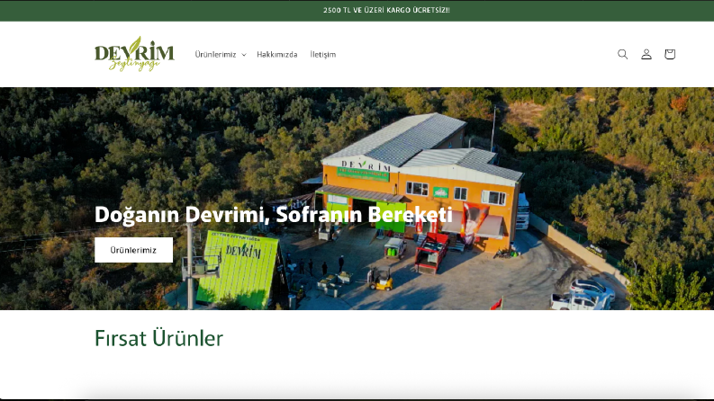 E-Ticaret Sitesi