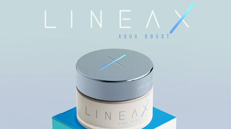 LINEAX cozmetik markası logo tasarımı