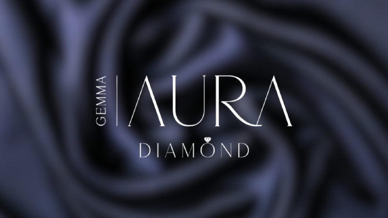 Aura Diamond Minimal Premium Logo Tasarımı