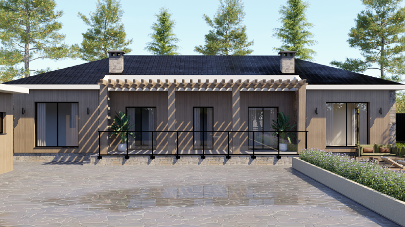Villa I Dış Mekan Modelleme+Render