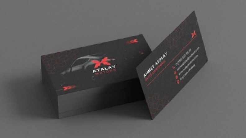 Atalay Motors Kartvizit Tasarımı