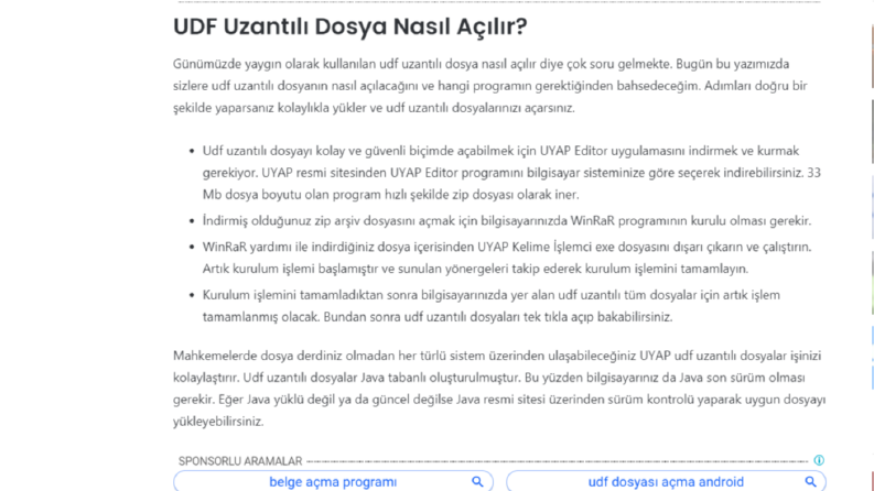 Teknoloji Sitesi İçerik Çalışması