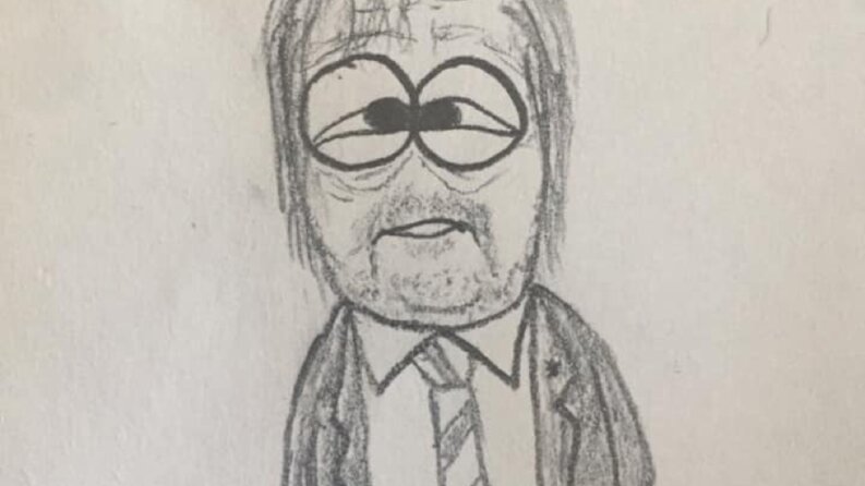 İş örneğim İlber Ortaylı Karikatür