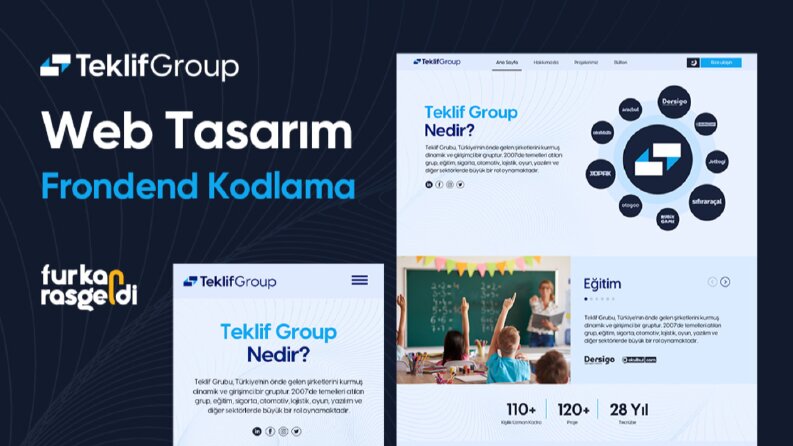 Teklif Group Kurumsal Website