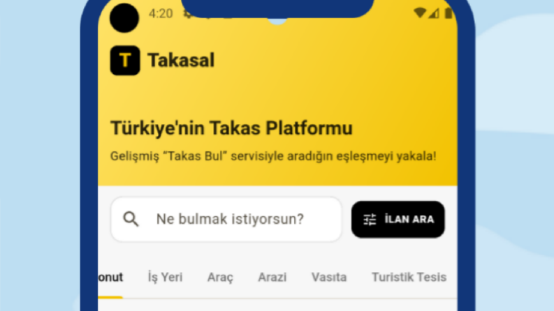 Takas Al Uygulaması