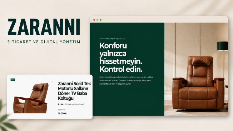 Zaranni için WooCommerce ve dijital pazarlama