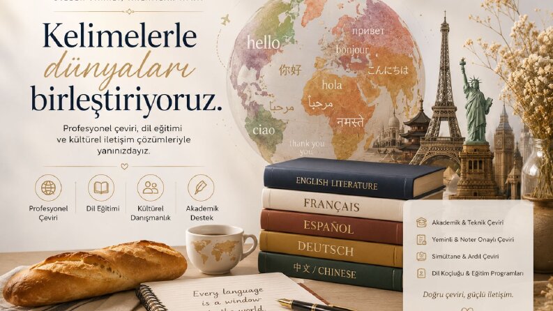 İngilizce/Fransızca/Türkçe Çevirmen