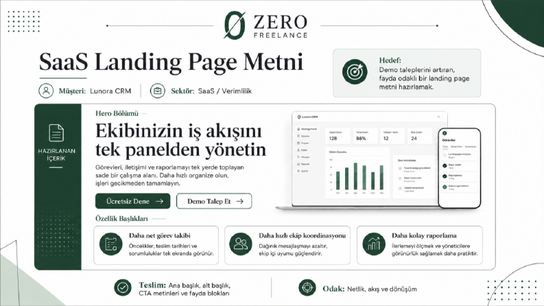 Metin Yazarlığı | SaaS, Ürün & Blog İçerikleri