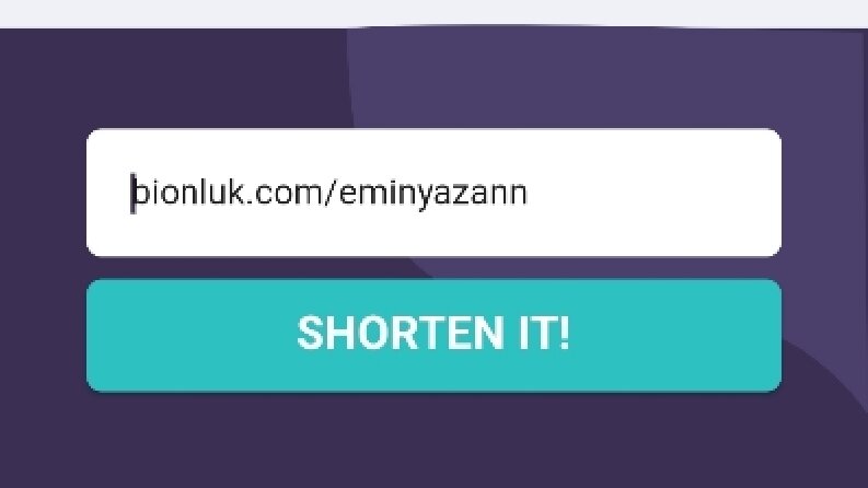 URL Kısaltma Uygulaması 