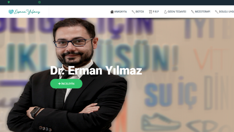 Estetik Uzmanı Web Sitesi